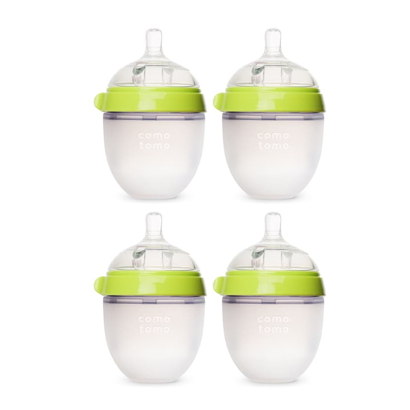 Comotomo Double Pack Bundle, Green (4x150ml)