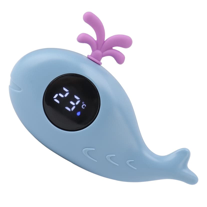 Baby Bath , Whale Digital Bathtub With Temperature Warning & Auto Off, Waterproof Room Cute Floating Toy Baby Bath Toys For Infant Newborn