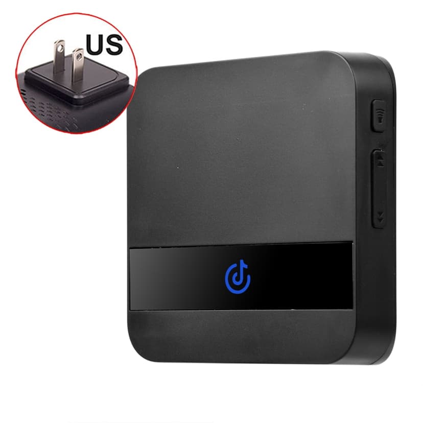 RYPFOEWBN Smart wireless WiFi video doorbell, with camera 2.4Ghz RF433MHz transmission, support remote calls, night vision function, waterproof design, easy to install