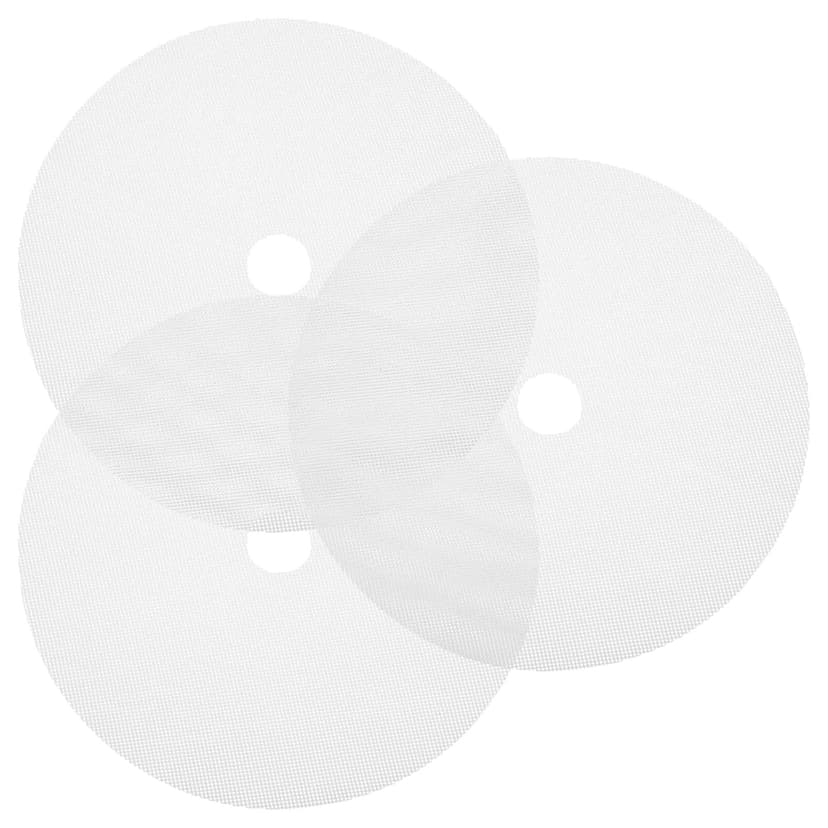 3pcs Round Dehydrator Sheets Food Dryer Silicone Mats Dehydrator Pads Fruit Dryer Liner