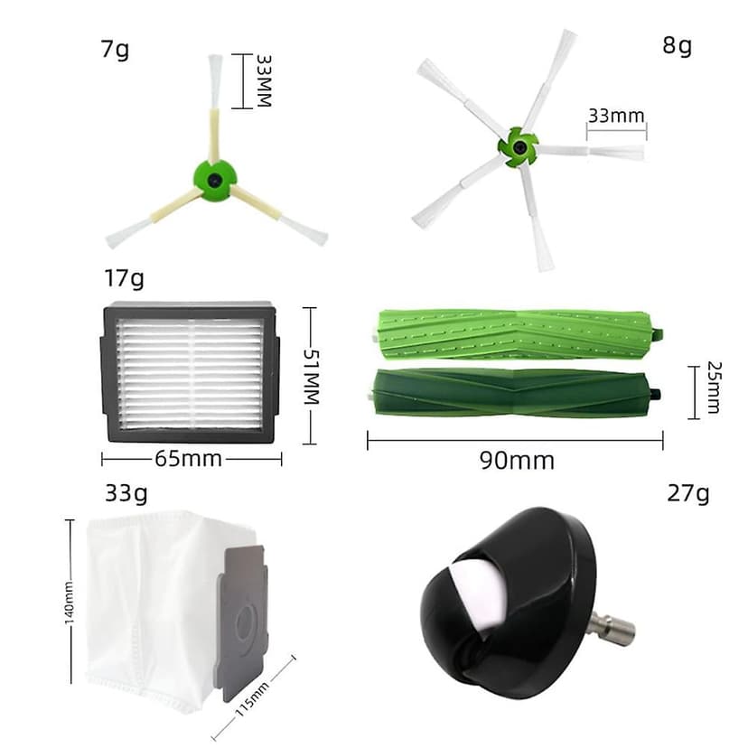 Replacement Parts For Irobot Roomba Robot Vacuum Accessories