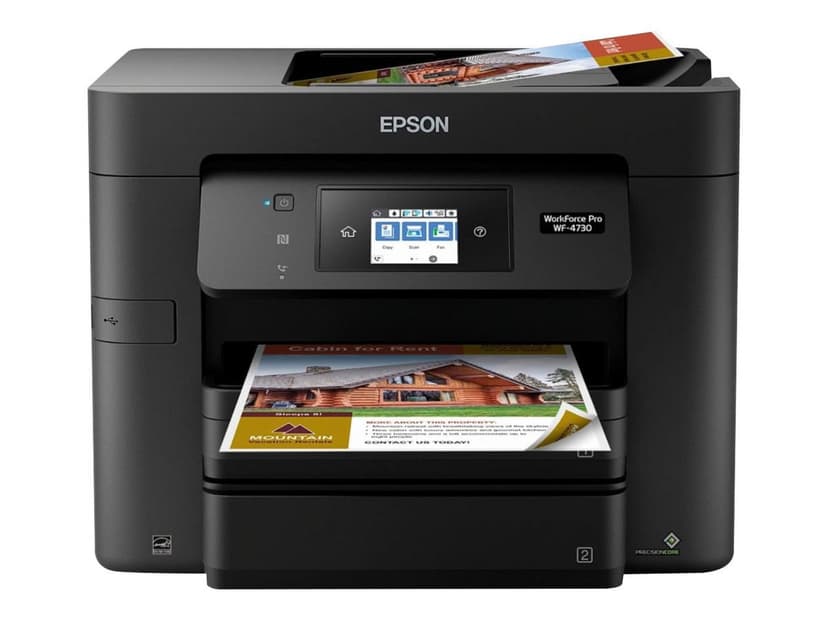 Epson WorkForce Pro WF-4730 Wireless All-in-One Color Inkjet Printer, Copier, Scanner with Wi-Fi Direct