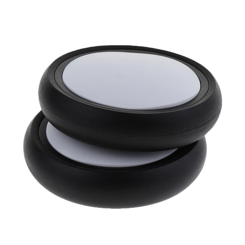 Milaget 1 Pair Rubber Infant Wheels Newborn And Toddler Front/ Rear,