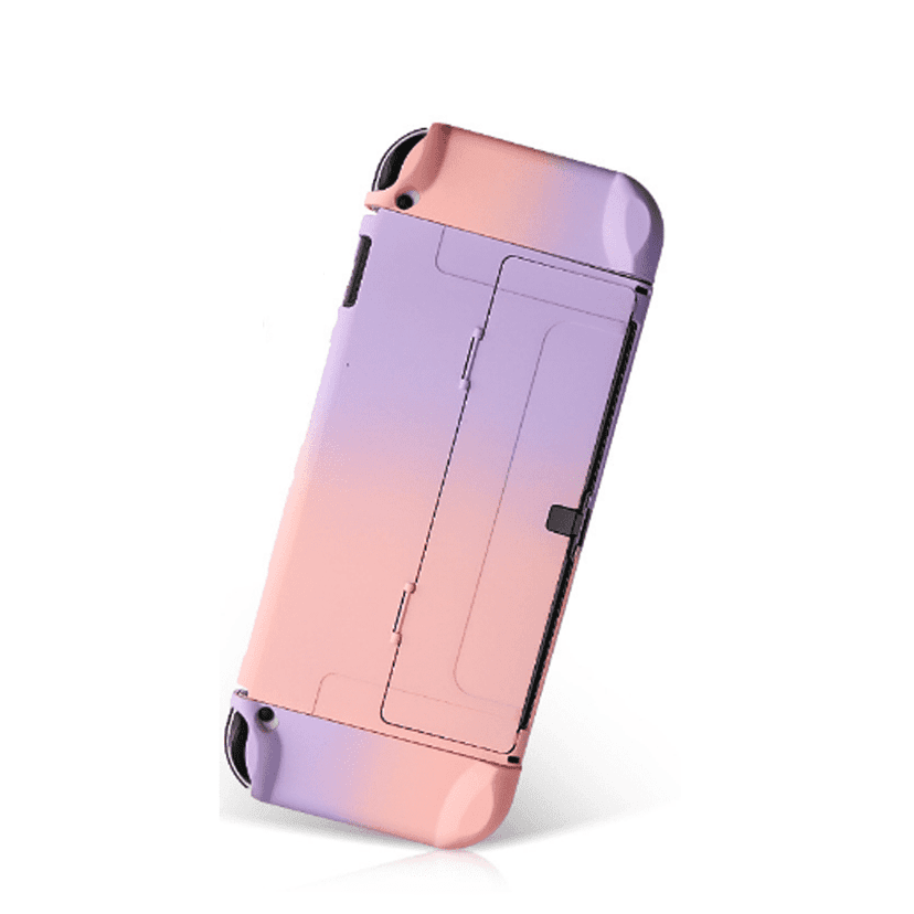 Jinsinto Nintendo switch OLED gradient protective shell skin-friendly touch oil switch OLED split protective shell