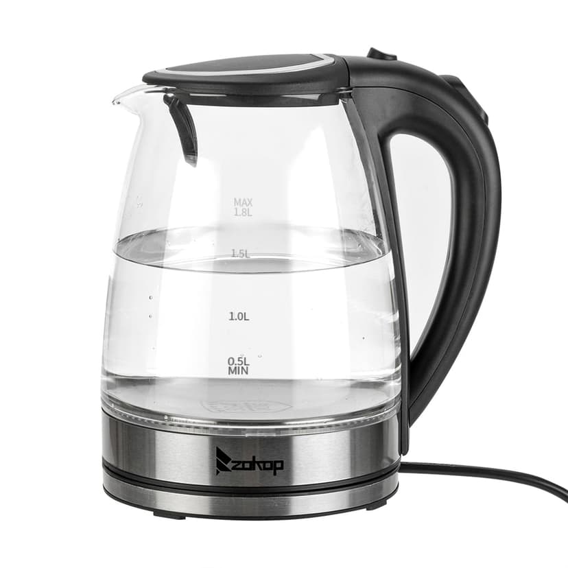 Ktaxon Electric Kettle, Fast Heat with Auto Shut off, Boil Dry Protection, Black