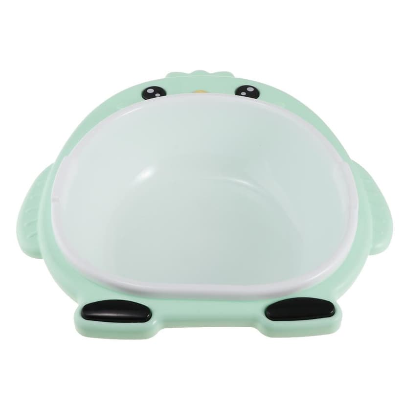 Infant Young Kids Foldable Chick Washbasin Foot Basin Bath Tub Supplies - Green