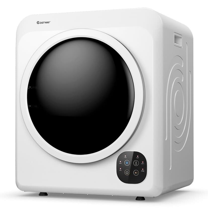Costway 1700W Electric Tumble Laundry Dryer Stainless Steel Tub 13.2 lbs /3.22 Cu.Ft