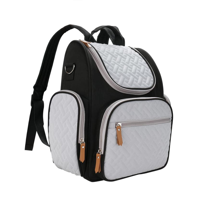 MERIGLARE Baby Diaper Bag Backpack Large Portable Waterproof Nursing Backpack Travel Baby black