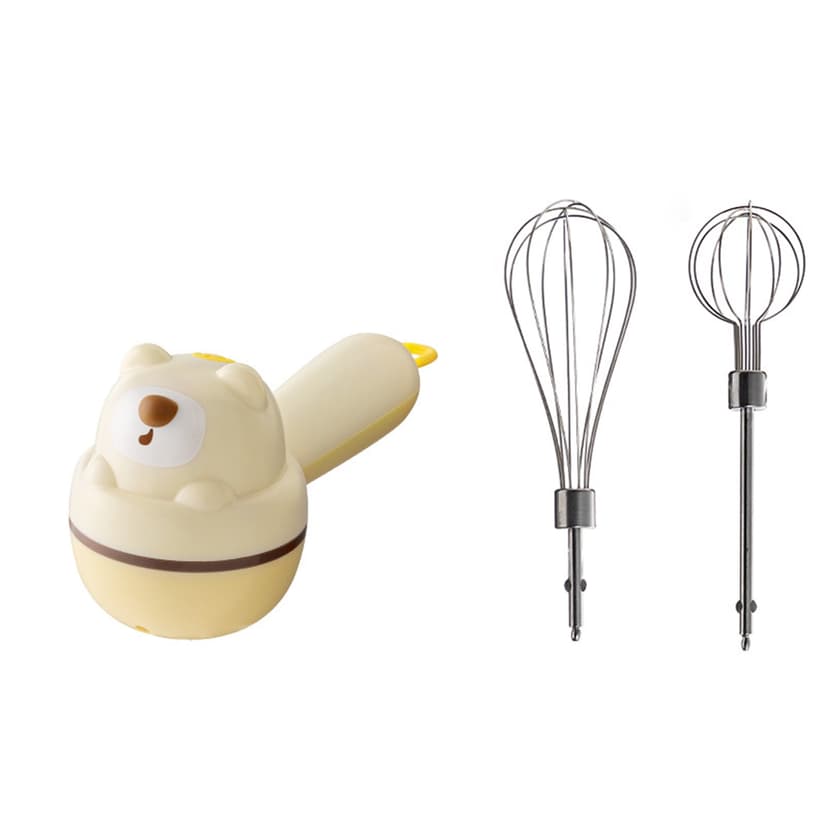 kurtrusly Hand Blender Mixer Cordless Egg Beater Strong Power Fast Multi-functional