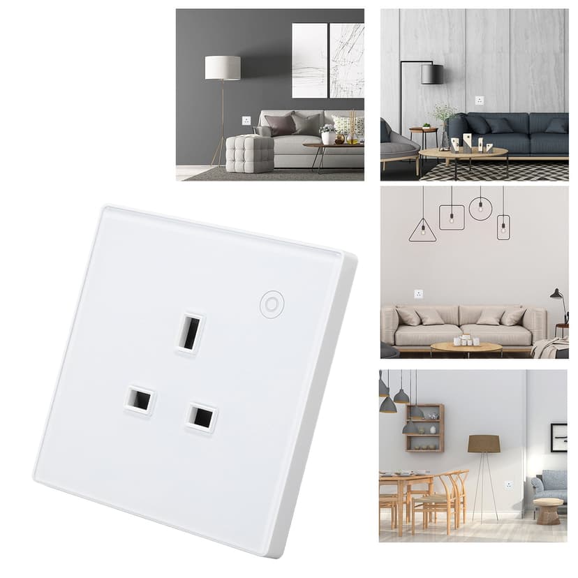 Smart Plug, Smart Outlet Socket With Timer And Remote Control, App Remote Control, Compatible With Assistant, Supports Cycle Timing And Random Timing