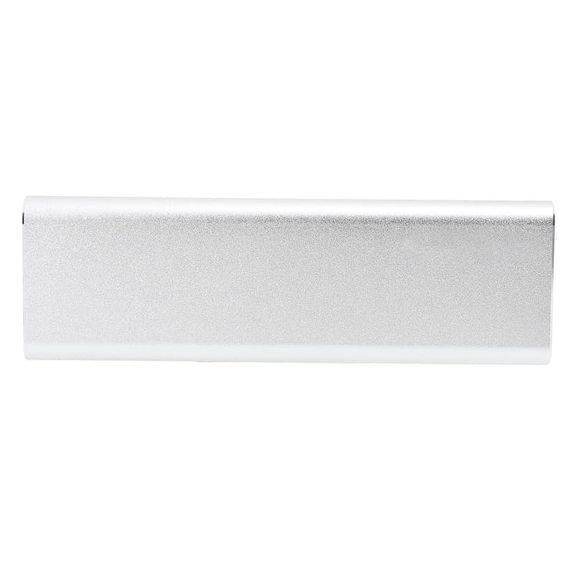 Nvme Enclosure, NGFF Hard Drive Enclosure B Key Ssd Enclosure External Hard Drive Case USB3.1 Type C 10Gbps Metal Solid State Drive Enclosure Not Inclube Hard Disk