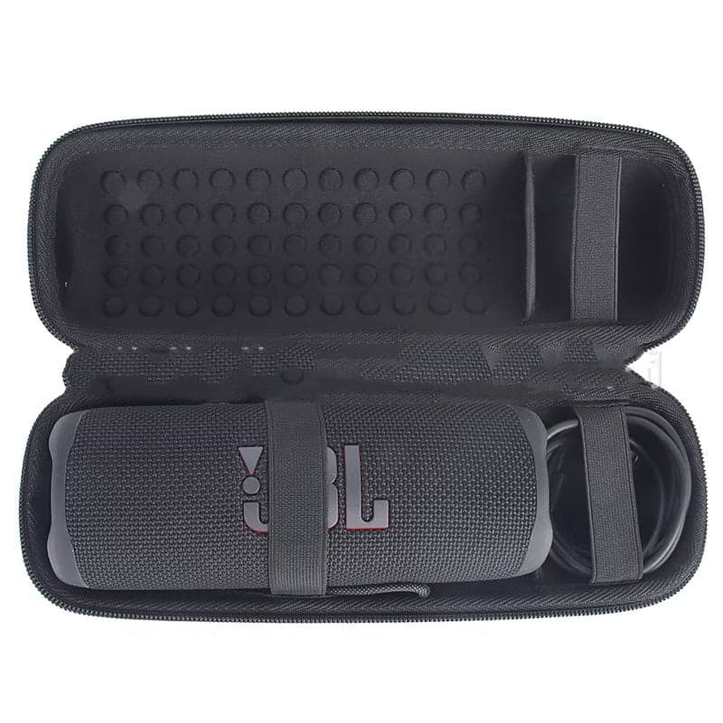 Jinsinto Caseling Hard CASE for JBL Flip6 Portable Wireless Speaker. with Shoulder Strap.