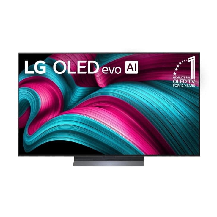 Refurbished LG 55in 4K UHD OLED evo C5 Series Smart TV with Alpha 9 Gen8 AI Processor, Dolby Vision, Dolby Atmos, webOS, 120Hz Refresh Rate OLED55C5AUA