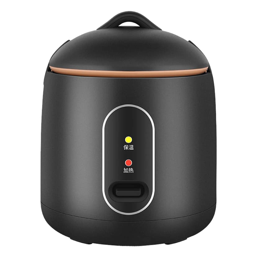 Mini Rice Cooker, Multifunction 1.2L Electric Rice Cooker Prevents Stick Coating 200W Power for Home for Travel