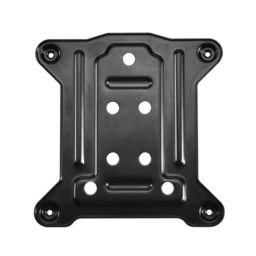 CPU Fan Backplate, Black Metal CPU Cooler Holder, Durable Dustproof for 1155/1156/1150