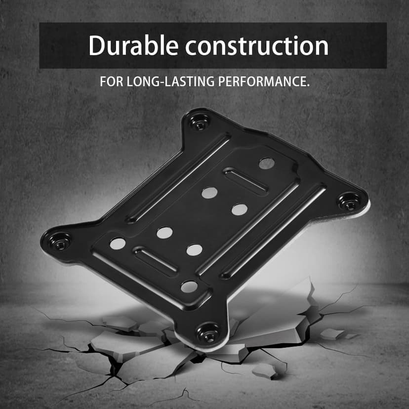 CPU Fan Backplatefor Intel,1pc Metal CPU Cooler CPU Fan Basefor Intel CPU Fan Backplate Smart Functionality