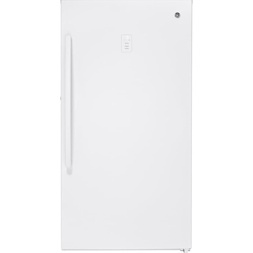 GE 17.3 Cu. Ft. Frost Free Upright Freezer White FUF17DLRWW