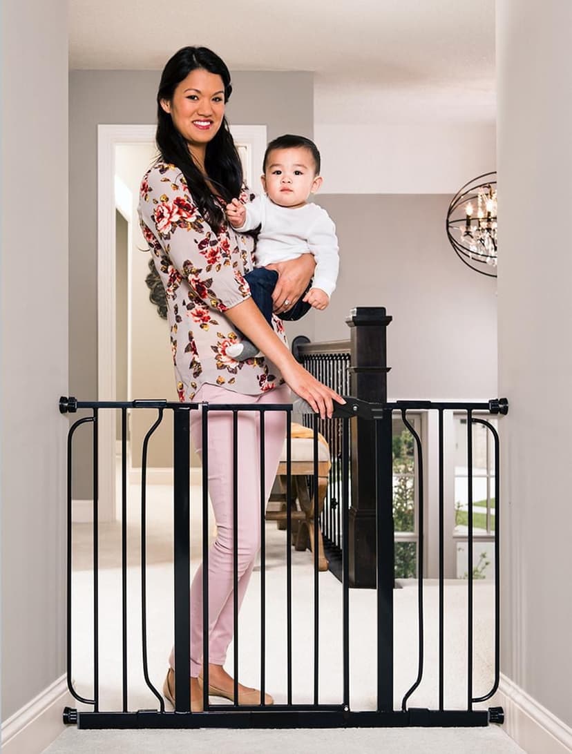 Regalo Extra Wide Black Gate