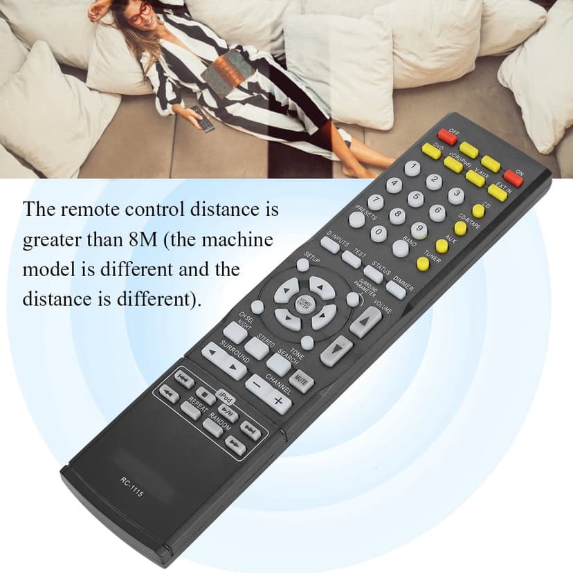 Smart Remote Controller High Grade ABS Material for AV Receiver VSX519VK