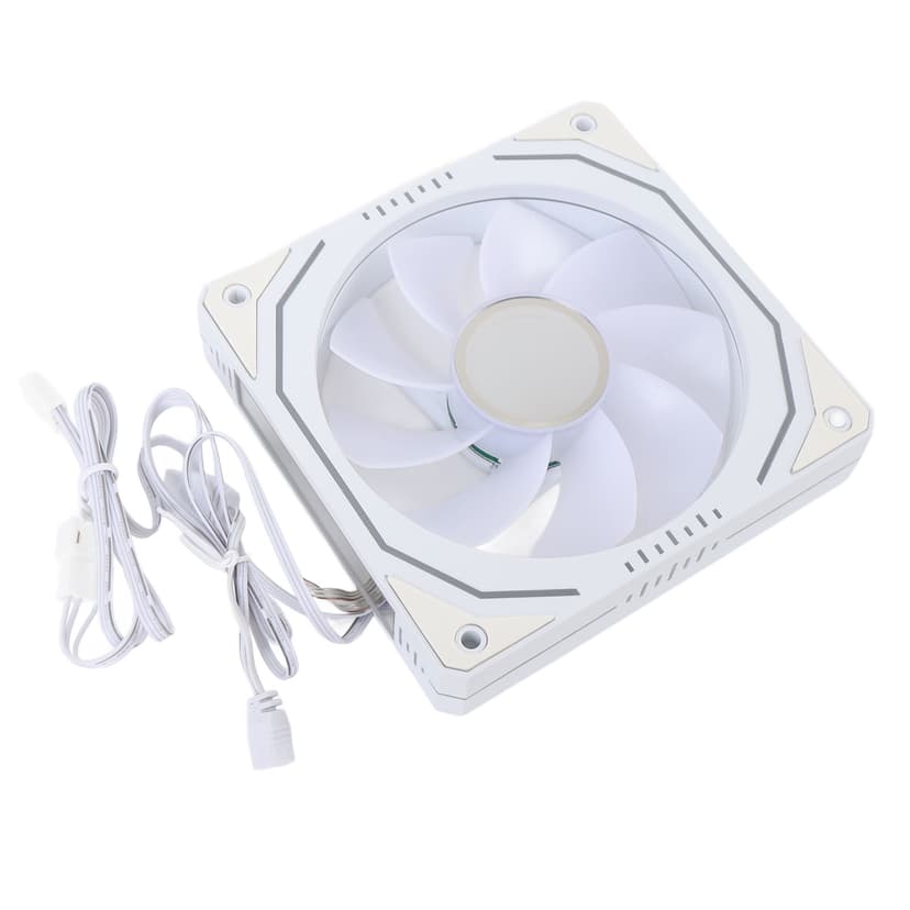 CPU Air Cooler, 120mm PWM Fan, 3 Pin ARGB CPU Cooler, 800-1800 RPM Adjustable Speed, Computer Cooler Fan for Computer Case, CPU Cooling Fan, CPU Fan