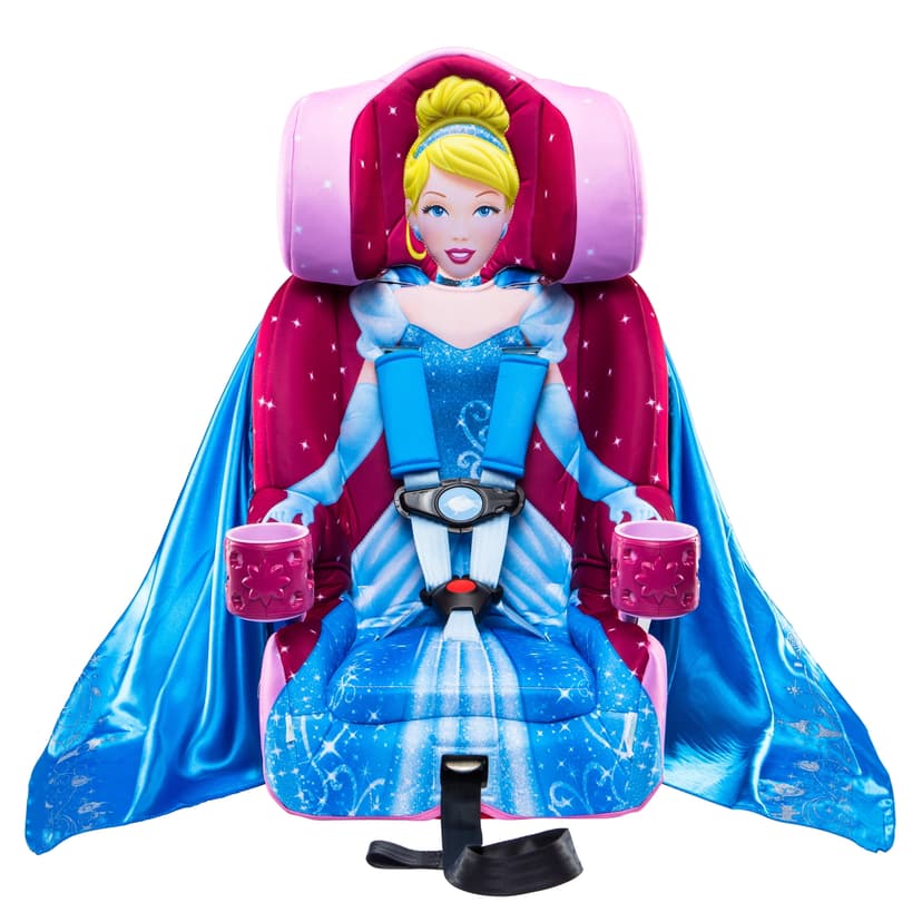 Disney Princess Cinderella Harness Booster Car Seat