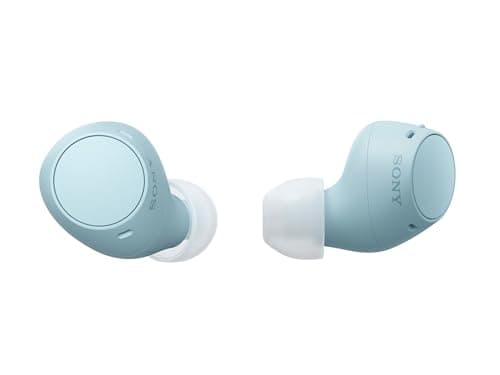 Sony WF-C510 Truly Wireless in-Ear Bluetooth Earbud Headphones with up to 22-Hour Battery, Multipoint-Connection, Mic and IPX4 Water Resistance, Blue - New
