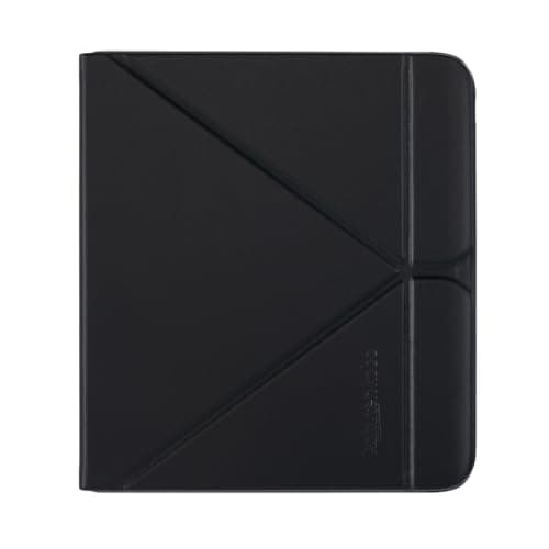 Kobo Libra Colour SleepCover Case | Black | Sleep/Wake Technology | Built-in 2-Way Stand | Vegan Leather | Compatible with 7” Kobo Libra Colour eReader