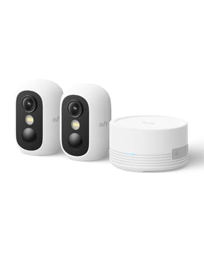 eufy Security by Anker eufyCam C35 2-Kit, Indoor/Outdoor, Magnetic Mount
