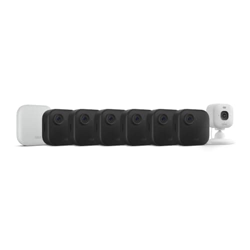 Blink Outdoor 4 XR and Blink Mini 2K+ — Wireless security camera with extended range and 2K indoor home and pet camera. Sync Module XR included