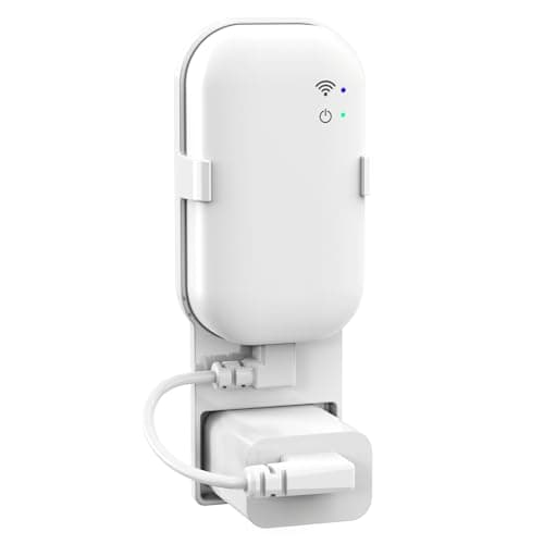 Outlet Wall Mount for Blink Sync Module Core, Sync Module Mount Holder for Blink Indoor Security Camera, No Drilling No Messy Wires Camera Mount with Short Cable (1Pack)