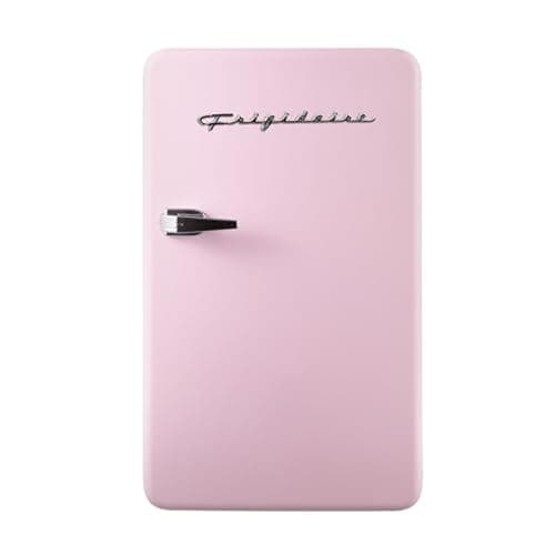 Frigidaire EFR372-PINK 3.2 Cu Ft Pink Retro Compact Rounded Corner Premium Mini Fridge