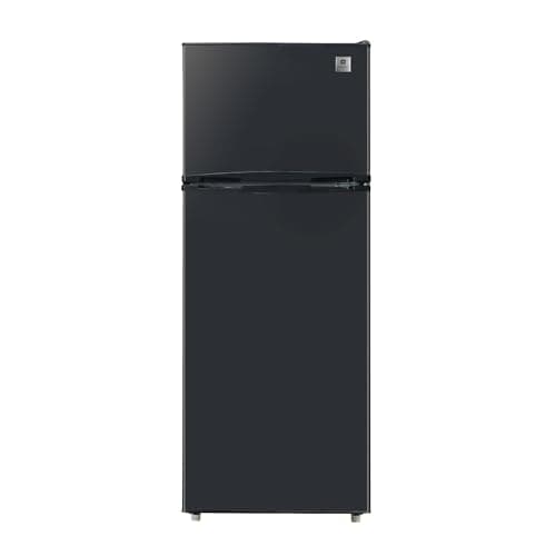 ARCTIC CHEF ACFR741BLACKAMZ6COM Apartment Size-Top Freezer-2 Door Fridge-Adjustable Thermostat Control-Black-7.5 Cubic Feet