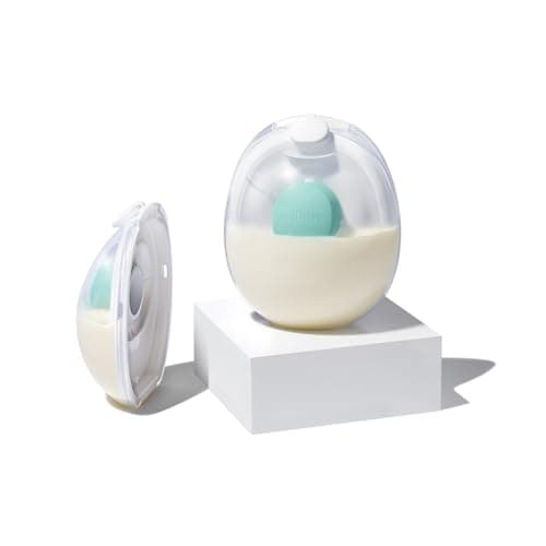 Willow Go - Reusable Breast Milk Containers with NEW & Improved Splash Guard - Holds 5 oz. Per Container - Breastfeeding Essential for The Willow Go Wearable Breast Pump, Hands Free Breast Pump - 2pk