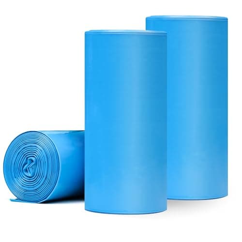 MOEMOE BABY 90 Bags Diaper Pail Refill Bags, Odor Control, Holds Up to 4200 Newborn Diapers, 3 Packs