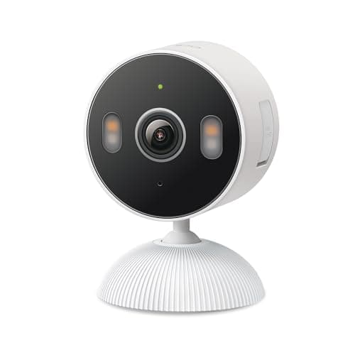 Tapo 2K 3MP Indoor/Outdoor Security Camera - Free Person/Motion/Baby Cry Detection, Color Night Vision, IP65 Weatherproof, SD/Cloud Storage, Works w/Alexa & Google Home HybridCam