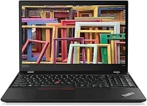 Lenovo ThinkPad T15 Gen 1 Business Laptop, 15.6″ FHD Display, Intel Core i7-10610U (Up to 4.9 GHz), 16GB DDR4 RAM, 256GB PCIe NVMe SSD, Backlit Keyboard, Fingerprint Reader, Windows 11 Pro (Renewed)