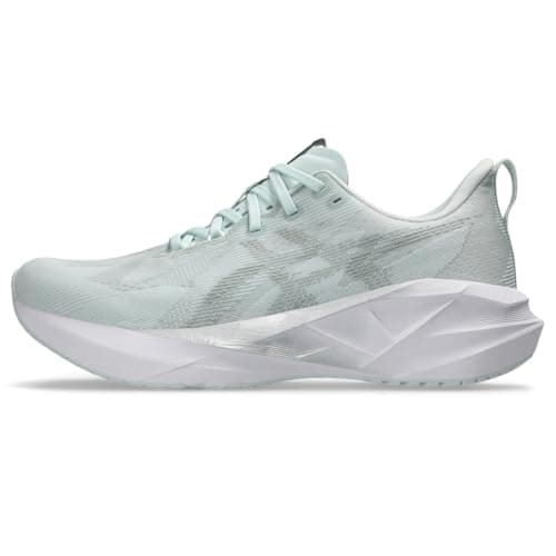 ASICS Men's NOVABLAST 5 Running Shoes, 12, White/Piedmont Grey