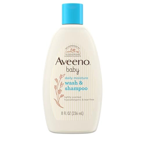 Aveeno Baby Wash & Shampoo Lightly Scented - 8 fl oz