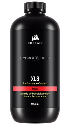 CORSAIR Hydro X Series, XL8, Performance Coolant, 1L, Translucent Red