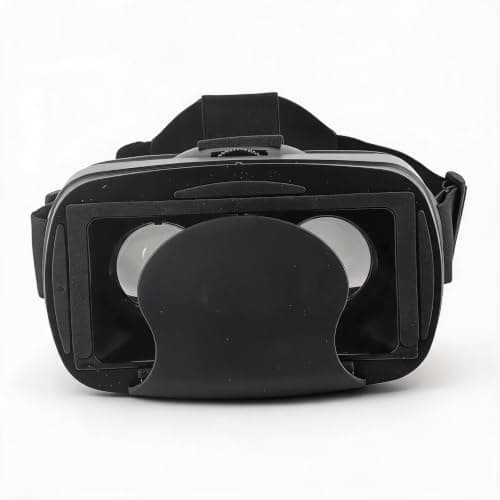 3D VR Headset, Virtual Reality Glasses with Blue Light Blocking Lens for Smartphone