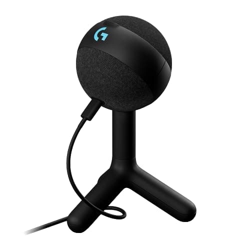 Logitech G Yeti Orb Condenser RGB USB Gaming Microphone - Black
