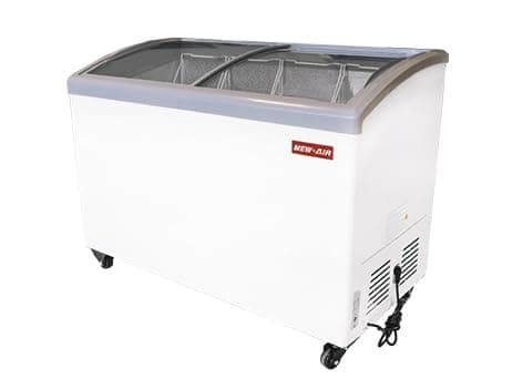 NEW AIR NIF-49-CG Commercial Ice Cream Freezer - Ideal for Restaurants, Convenience Sotres, Supermarkets and Cafeterias (49" Wide)