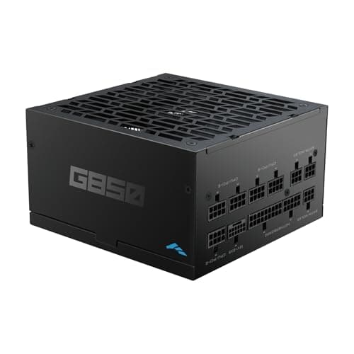 SAMA G850 850W Gold ATX 3.1 PCIe 5.1 Fully Modular Power Supply, Black