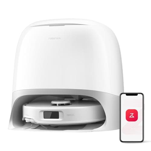 roborock Qrevo Curv S5X Robot Vacuum and Mop, 18,500Pa Suction, Zero-Tangling Design, FlexiArm Side Brush & Mop, Smart Obstacle Avoidance, Self-Washing & Drying, Self-Emptying, Perfect for Carpet