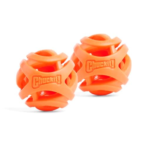 Chuckit! 31931 Breathe Right Fetch Ball 2-Pack, Small