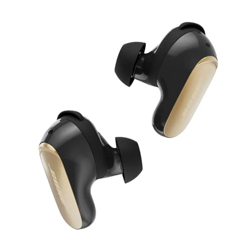 Bose QuietComfort Ultra Earbuds (2nd Gen) - Wireless Noise Cancelling Earbuds with Mic, Immersive Audio, USB-C Charging, Up to 6 Hours Battery, IPX4 Rating, Desert Gold - Limited Edition
