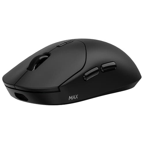 RAPOO VT2 MAX Wireless Gaming Mouse, True 8K Wireless Polling Rate, 53g Lightweight, Up to 750 Hr Battery, Nordic nRF54L15 MCU, 120-Million Optical Switch, 10 Programmable Buttons, Macro Enabled