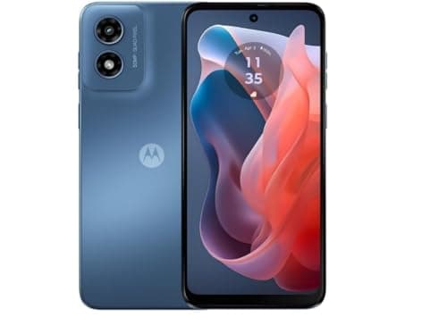 Moto G Play | 2024 | Unlocked | 4GB 64GB | 50MP Camera | Sapphire Blue (2024) (Renewed)
