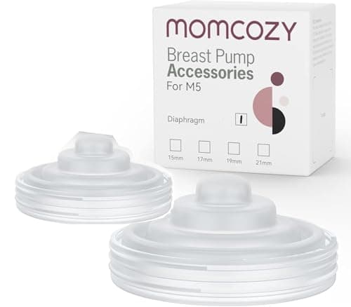 Momcozy Original M5 Smart Replacement Accessories, Original Breastfeeding Parts Only Compatible with Momcozy M5 Smart (Diaphragm-2PCS)