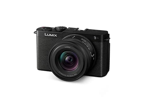 Panasonic DCS9NK Lumix S9 Full Frame Mirrorless Camera + 18-40mm F4.5-6.3 Lens, Real TIME LUT, Flexible Framing, Wi-Fi, Black